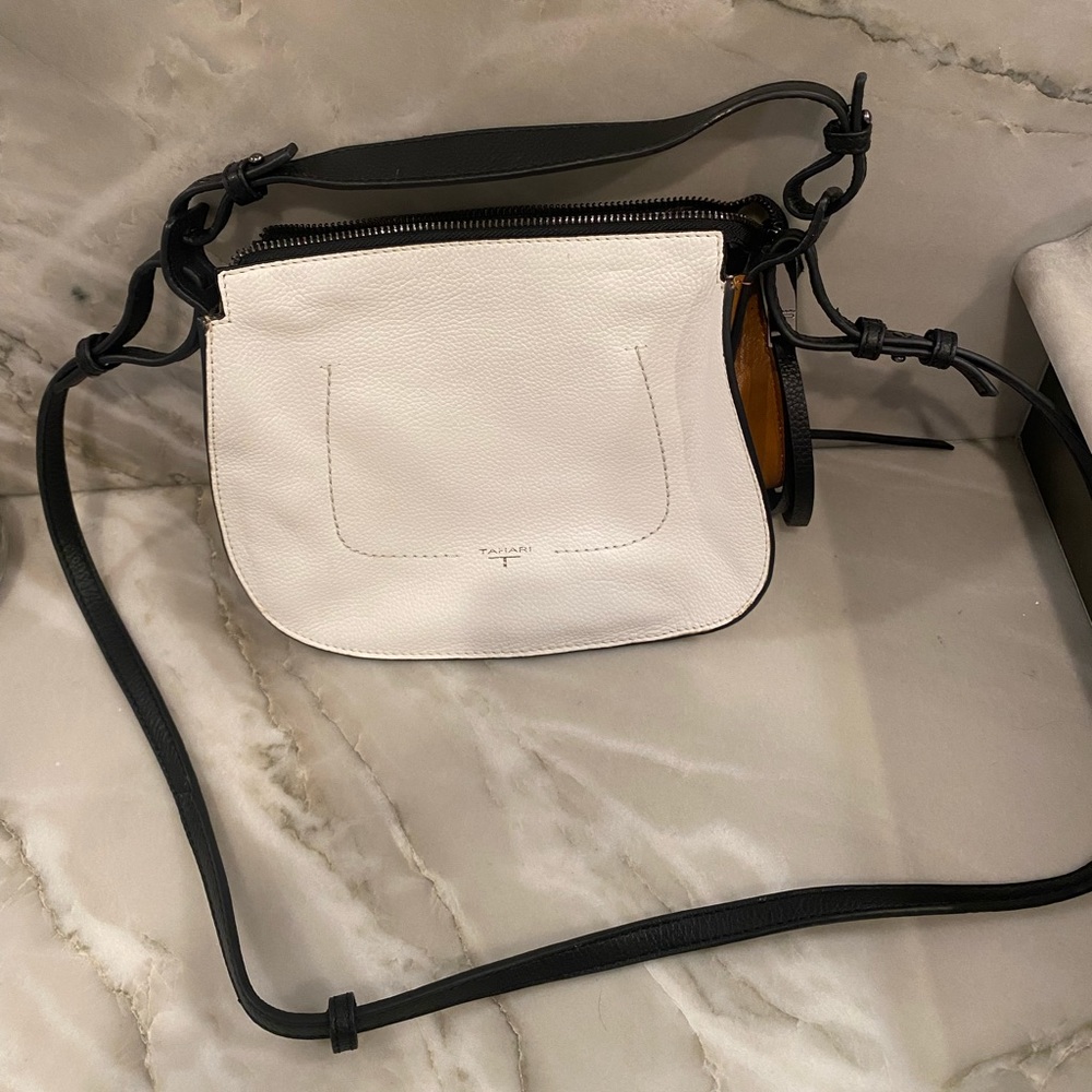 Tahari leather purse